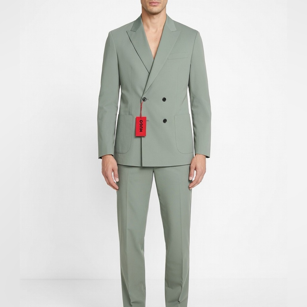 HUGO BOSS Two Piece Suit in Sage Green NWT